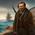 Peter Benchley as Captain Ahab.jpg